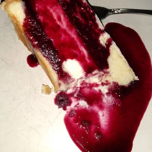 Lemon blueberry cake