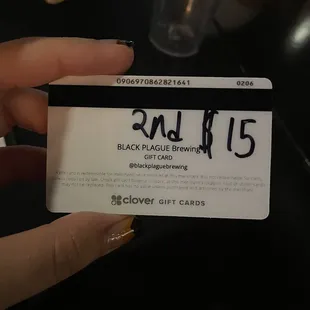 We won second place at trivia! Wednesdays at 7
