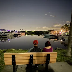 After dinner relaxation