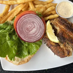 Mahi Mahi Sandwich