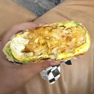Loaded Breakfast Burrito
