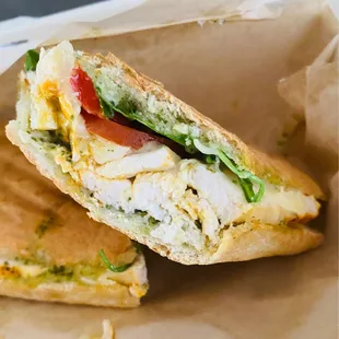 Pesto Chicken Panini
