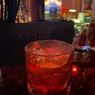 Smoked old fashion with rye
