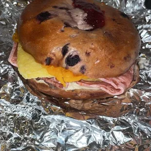 Breakfast sandwich special