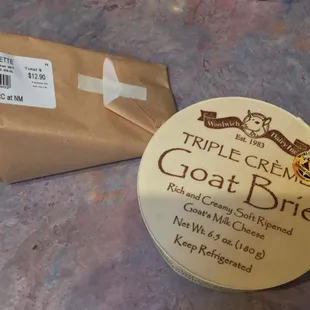 the label on the container