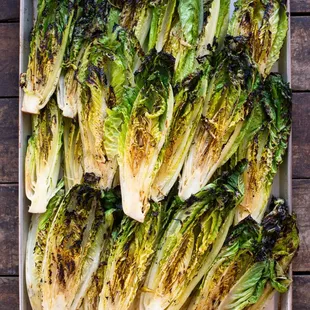 grilled romaine