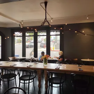 Partial view of the dining area