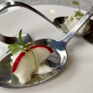 Amuse Bouchée: a delish crab bite