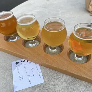 Pilsner sampler