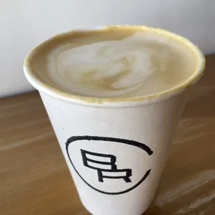 BRC Latte (burnt rum caramel latte)