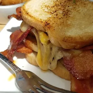 Porky cheese melt