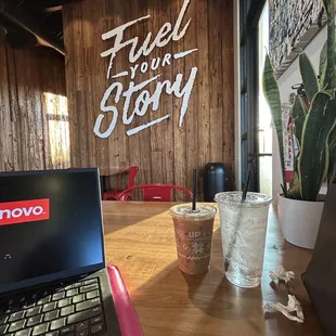 Hazelnut Iced coffee