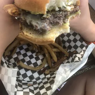 Stink and Swine Burger
