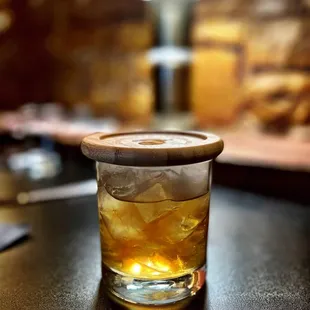 SMOKED CAMPFIRE OLD FASHIONED.
