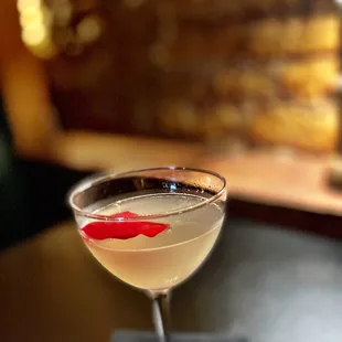Honey Rose. If you like it less sweet, ask them to add a float of Prosecco.