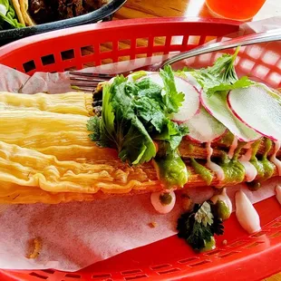 Pork tamale