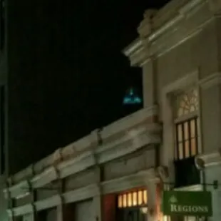Ghostly orb...possibly a past suicide...