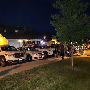 Building evacuated due to kids from Waterbrook entering Black Sand Apartment buildings and pulling fire alarms.