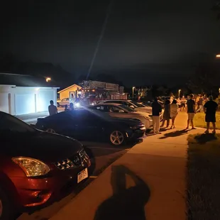 Second time building evacuated due to Waterbrook tenants entering Balck Sand Apartment buildings and pulling fire alarms.