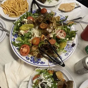 Sultan Combo for 3 people and a side of fries
