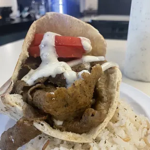 #15 with rice.  The doner