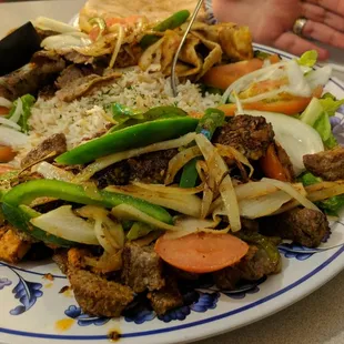#47 SULTAN COMBINATION (FOR 3 PEOPLE)  amazing and alot of food says for 3 and i am 250 pound but easily fit 4 mid size guys