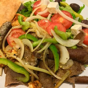 The Black Sea Combination is delicious and comes with a lot of variety