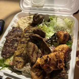 Combo platter