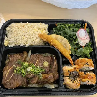 LA Galbi Bento