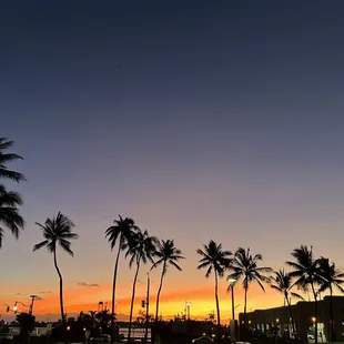We have the best sunsets out our sunset window.