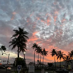 We get the best sunsets