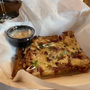 Bacon Cheddar Ranch Pizza!