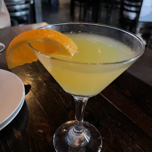 House infused martini