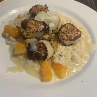 Scallops Risotto