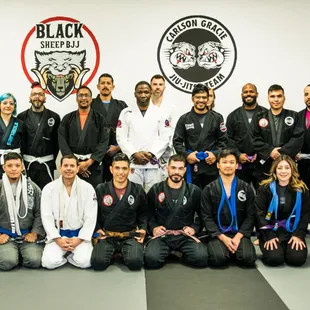 Adult brazilian jiu jitsu (BJJ) belt ceremony