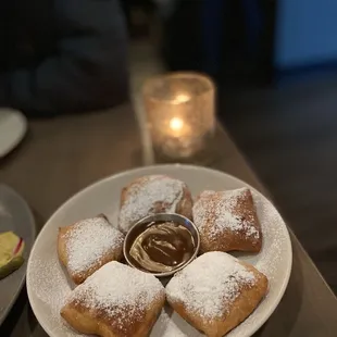 BSB Buttermilk Beignets - Maple-Calvados Caramel $13