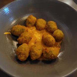 Cheese Stuffed Fried Olives