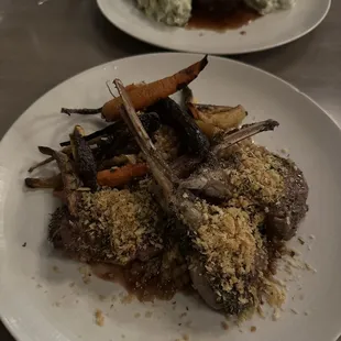Dijon Crusted Rack of Australian Lamb