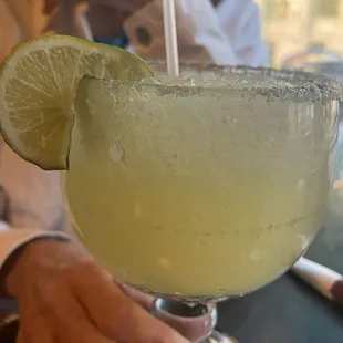 Look at the HUGE Margarita!!!!