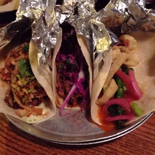 Grilled Asparagus Taco