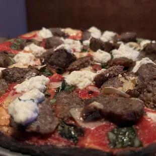 #4. Meatball, Ricotta and Garlic Pizza