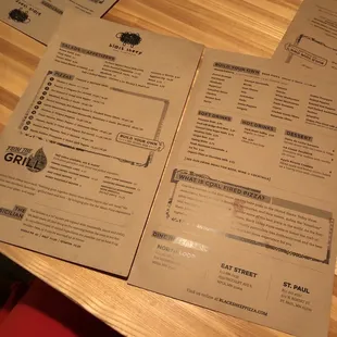 Menus
