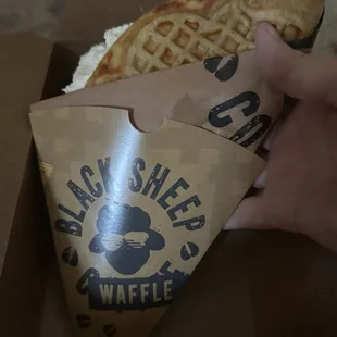 Strawberry and Cream Waffle if awesomeness!!!