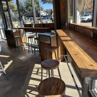 More seating