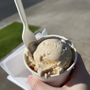 Kookie Cookie single scoop