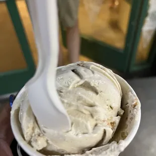 Scoop of icecream