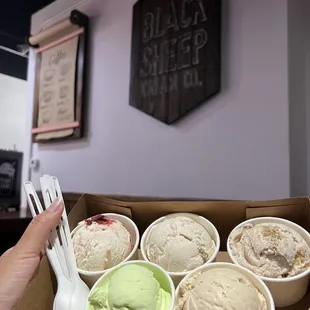 7/12/22 Flight of ice cream!!