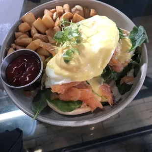 Avocado Egg Benedict