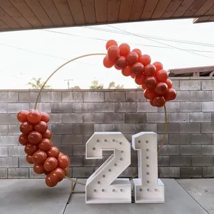 Bought these balloons for our new gold backdrop and it was perfect and so durable