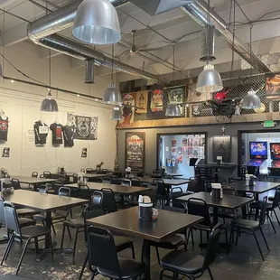 Pretty large indoor seating